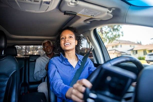 LTN Transportation — caregiver driving senior to appointment